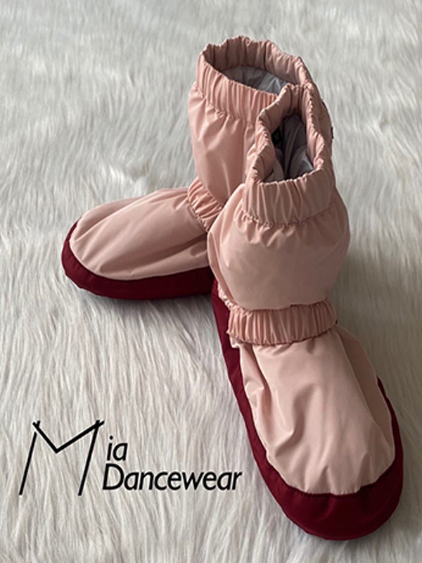 Mia Dancewear_热身靴（玫瑰红）