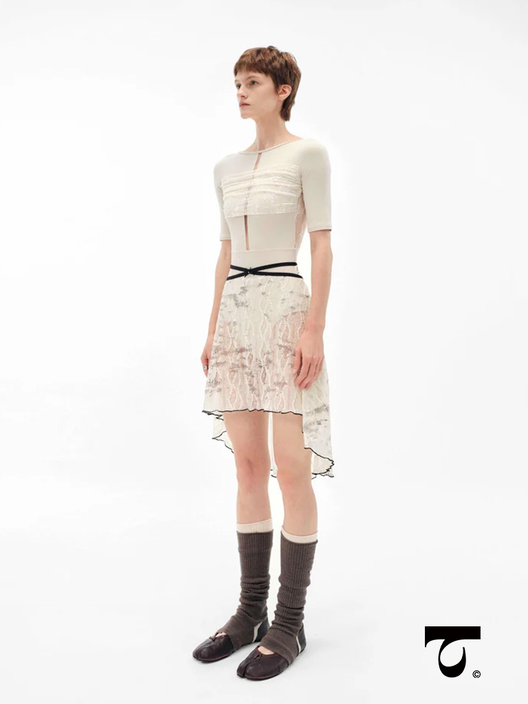 Typha_Midi 全蕾丝芭蕾舞裙